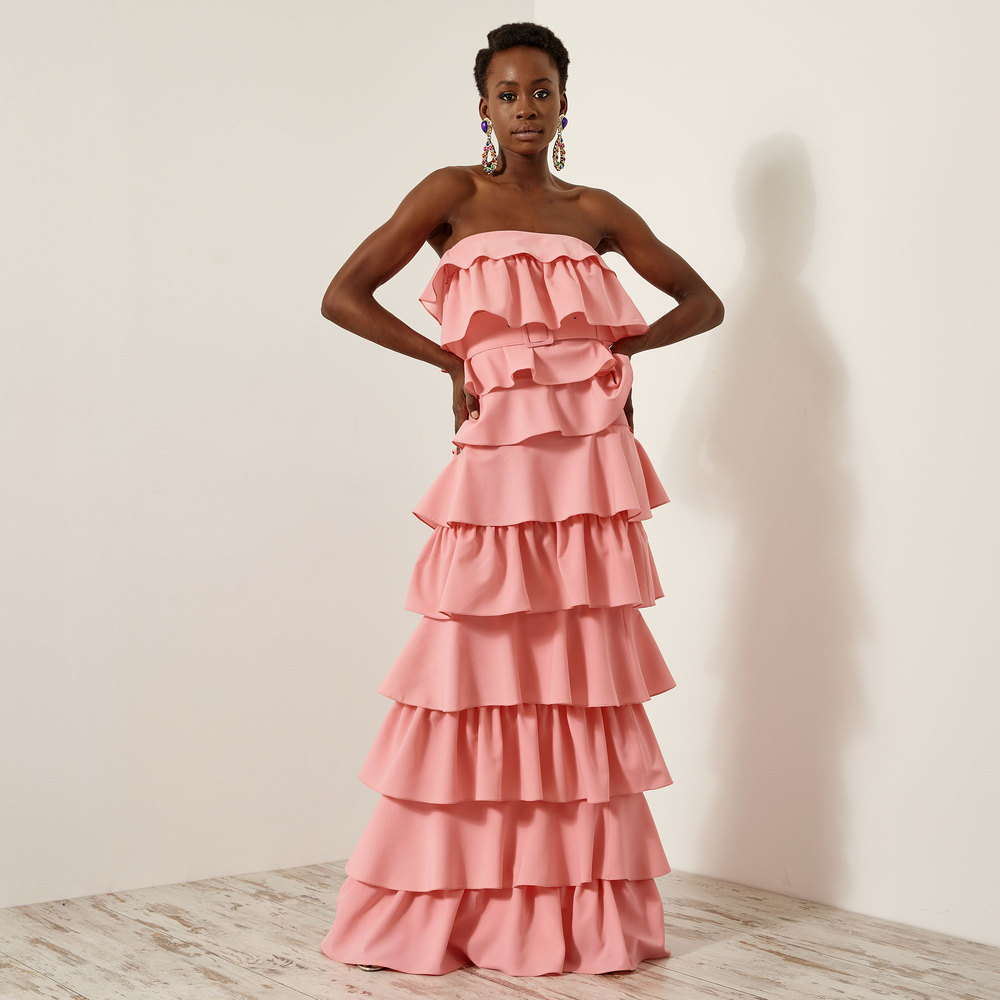 ΦΟΡΕΜΑ ΜΑΞΙ ΣΕ ΠΡΑΣΙΝΟ  ΕΞΩΜΟ ΜΕ ΣΤΡΩΣΕΙΣ ΒΟΛΑΝ